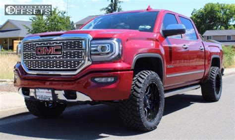 2018 Gmc Sierra 1500 With 20x10 18 Fuel Vandal And 33125r20 Nitto