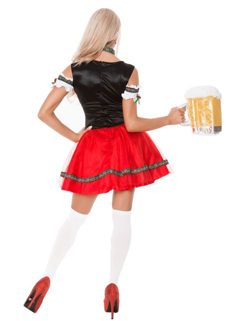 premium ladies oktoberfest beer maid wench german bavarian heidi fancy oktoberfest costumes