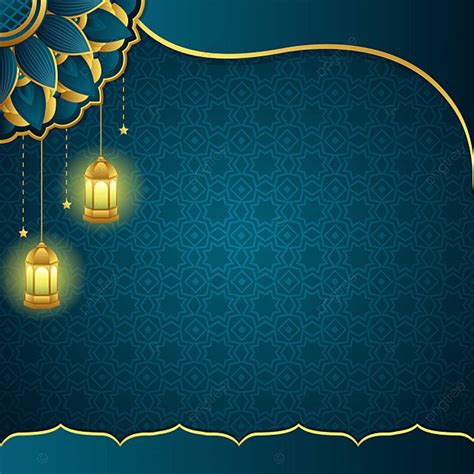 Background Idul Fitri Atau Ramadhan Latar Belakang Kosong Dengan Lampu