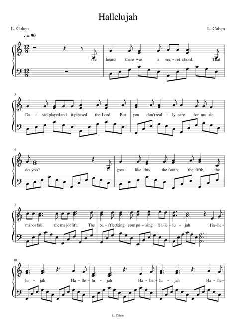 Pentatonix — Hallelujah Piano Sheets … | Trumpet sheet music, Piano sheet music, Piano sheet ...