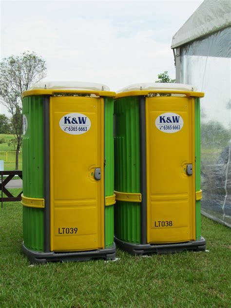 K And W Mobile Loo Services Portable Toilet Rental Singapore