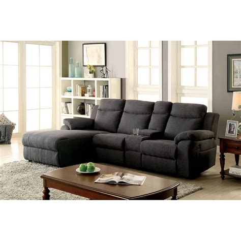 Brambach 10125 Chenille Left Hand Facing Reclining Sofa And Chaise