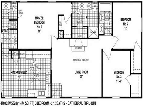 3 bedroom double wide mobile homes for sale near me. Mobile Homes Double Wide Floor Plan Inspirational 3 ...