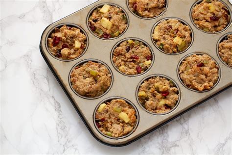Stuffing Muffins With Sausage And Apple Mykitchen