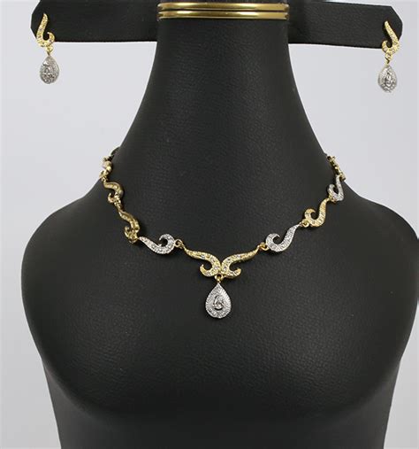 Stylish Zircone Jewellery Necklace Set Ps 220 Online Shopping And Price