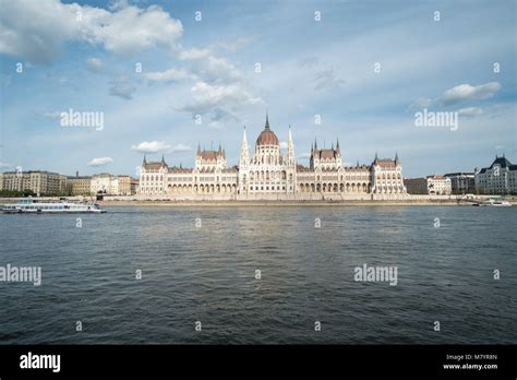 Hungarian Parliament Building Known As The Parliament Of Budapest It