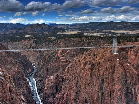Royal Gorge Suspension Bridge Canon City Colorado Highest Bridge In