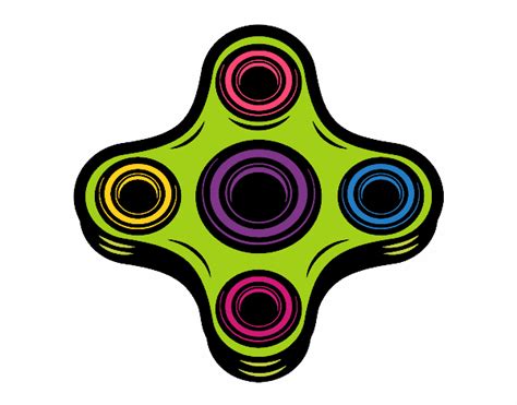 More images for imagenes de spinners para colorear » Dibujo de Spinner de 4 puntas pintado por Mendz en Dibujos.net el día 28-01-18 a las 19:35:23 ...