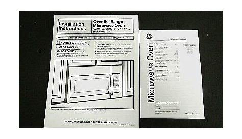 ge microwave oven manual