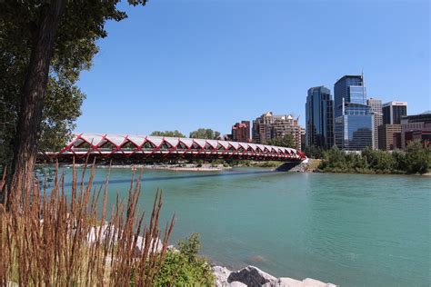 The Peace Bridge Calgary Another Shot Of The Peace Bridge Flickr