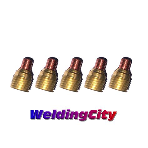 WeldingCity 5 Pk Gas Lens Collet Body 45V44 3 32 For TIG Welding