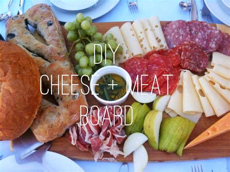 Don't be scared when using cheese for this recipe. Meat-and-Cheese-Platter-Board