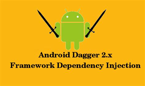 Learn Android Dagger X Framework Dependency Injection Beginners Guide