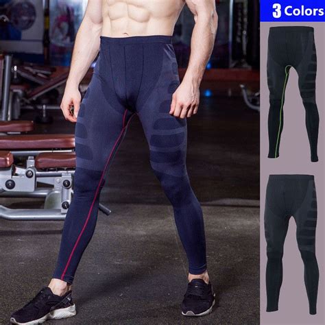 2019 mens gym leggings new compression pants bodybuilding pantalones hombre fitness leggings