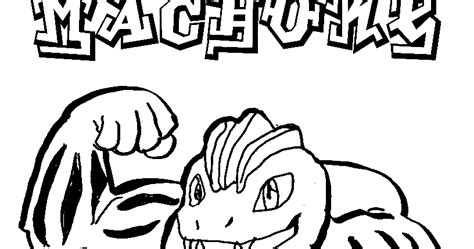 Pokemon Coloring Pages Strong Pokemon