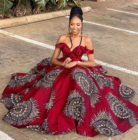 30 Beautiful Kitenge Dresses For Wedding African Prom Dresses South African Traditional