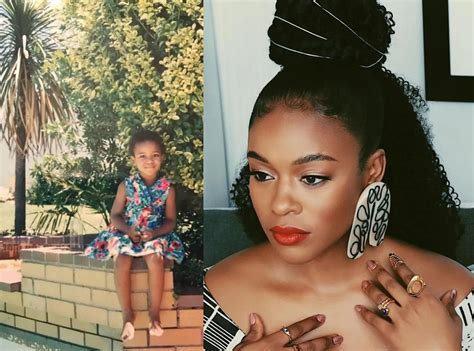 How It Started Vs How Its Going Pictures Of Actress Nomzamo Mbathas