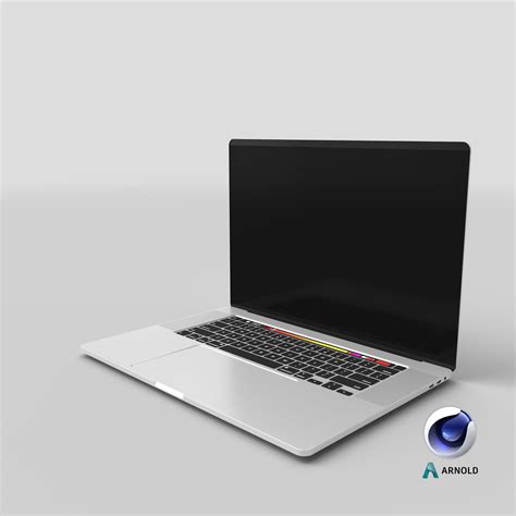 Modern Laptop 3d Model 79 3ds Blend C4d Fbx Ma Obj Max