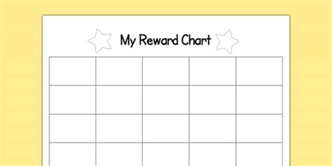 Printable Sticker Classroom Reward Charts Teacher Made