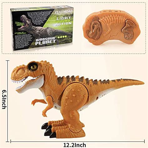 Vearmoad T Rex Dinosaur Toy Remote Control Dinosaur Toy Electronic Rc