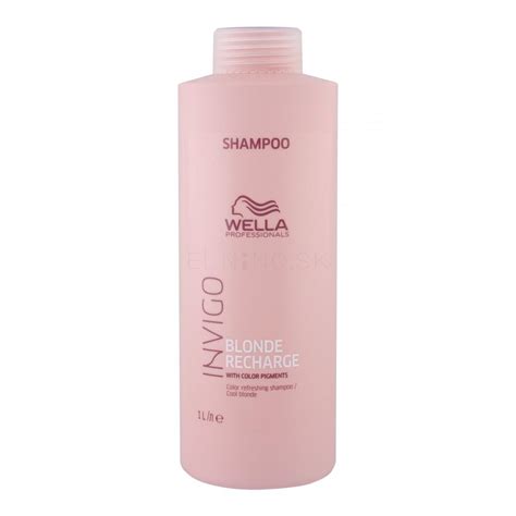 Wella Professionals Invigo Blonde Recharge Šampóny Pre ženy Elninosk