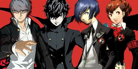 Comparing All Of The Persona Protagonists Game Rant