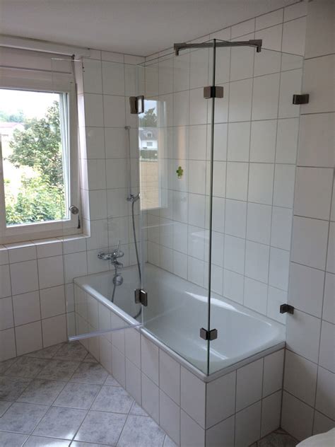 Calmwaters® badewanne mit dusche komplettset 180 x 80 cm mit wannenträger. Badewannenaufsatz aus Glas - Maßgerfertigt - Meitinger ...
