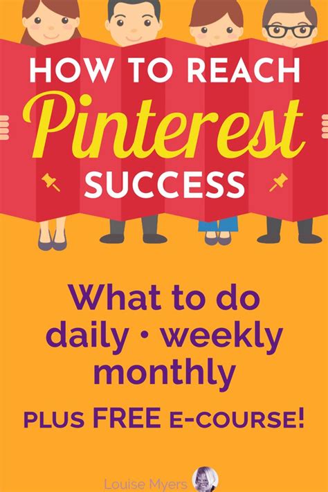 Pinterest Marketing Tips Learn The Daily Weekly And Monthly Tasks
