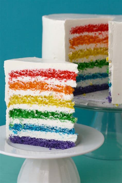 Rainbow Cake Cakes Photo 34675066 Fanpop