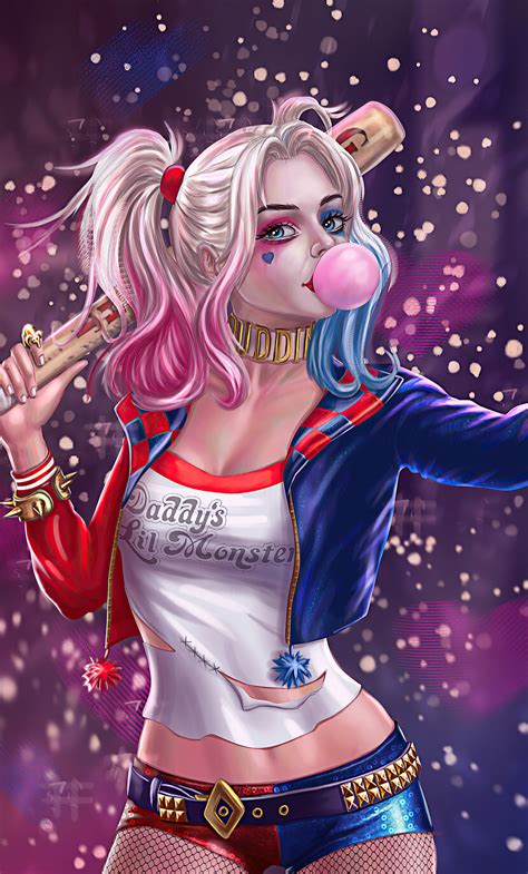 Add interesting content and earn coins. 1280x2120 Harley Quinn Gun And Baseball iPhone 6+ HD 4k ...
