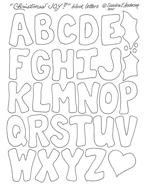 Block Letter Template Alphabet Letter Templates Lettering Alphabet