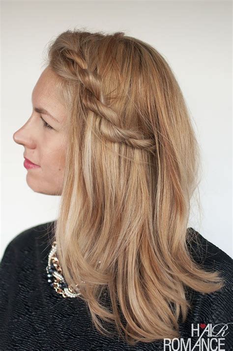 Fix Your Frizzy Fringe With This Easy Rope Braid Tutorial Rope Braid
