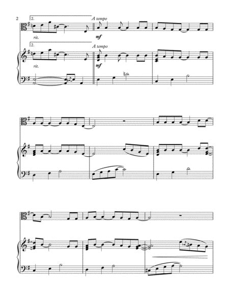 Let It Go From Frozen For Viola And Piano Free Music Sheet