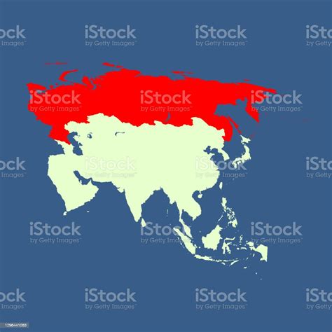 Map Of Russia Stock Illustration Download Image Now Asia