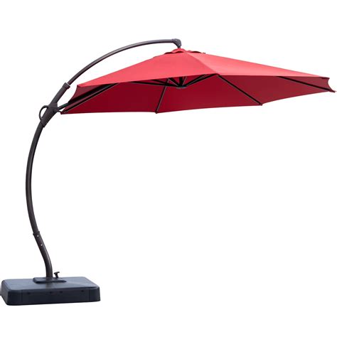 Lausaint Home Outdoor Patio Umbrellas 12ft Outdoor Umbrella With Base