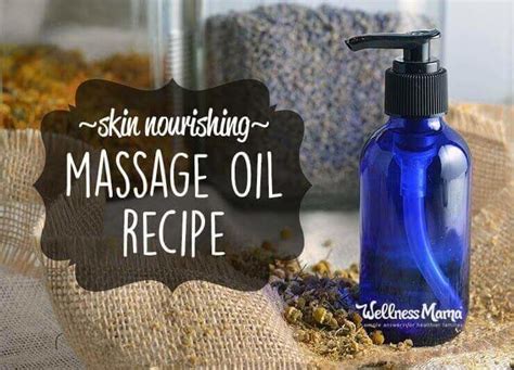 Homemade Massage Oil Recipe Easy Diy Tutorial Wellness Mama