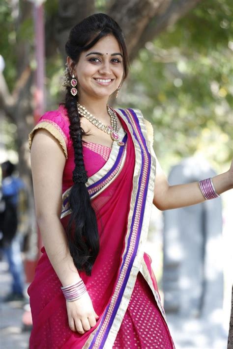 Telugu Entertainment Actress Aksha Latest Pink Saree Cute Lovly Photoshoot In Rairai Movie Hd