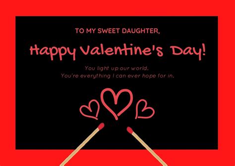 Printable Valentine Cards For Daughter