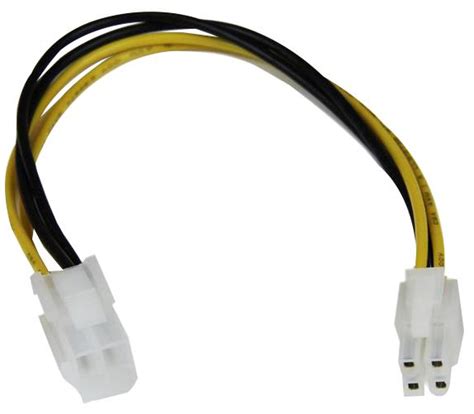 4 pin atx 12v psu cpu power extension cable startech cpc