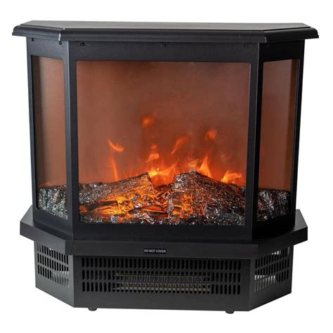 Edenbranch 22 In 3 Sided Freestanding Electric Fireplace Stove With