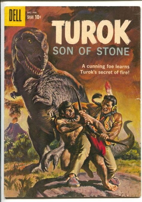 Turok Son Of Stone 18 1960 Dell Pre Historic Indian Adventures
