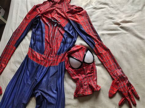 The Amazing Spiderman 2 Jumpsuit Spider Man Tasm2 Cosplay Costume