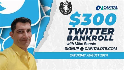 Twitter Bankroll With Mike Rennie Capital OTB