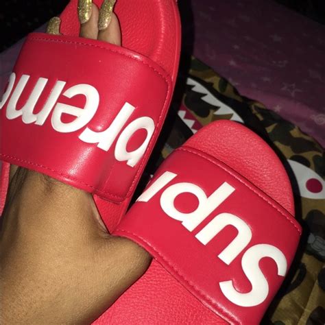 Red Lv Supreme Slides Iqs Executive