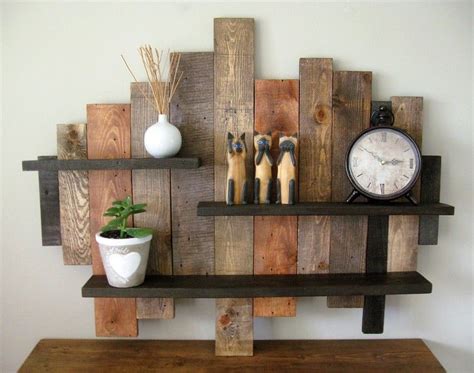 Rustic Ideas For Wooden Shelves Rustic Home Decor And Design Ideas