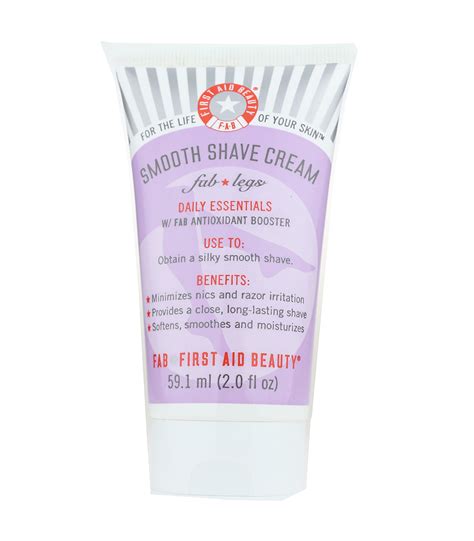 first aid beauty smooth shave cream 2 oz