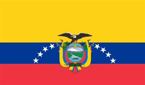 Combined Flag Of Colombia Ecuador Venezuela Rvexillology