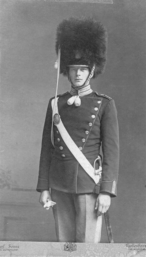 Rev Harald Ibsen In Danish Royal Guard Uniform In 1919 Co Flickr