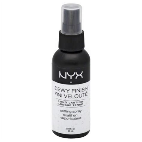 Nyx Professional Makeup Dewy Finish Setting Spray 60ml203oz Kroger