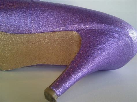 Diy Project Revamp Your Shoes With Glitter Glitter Spray Paint